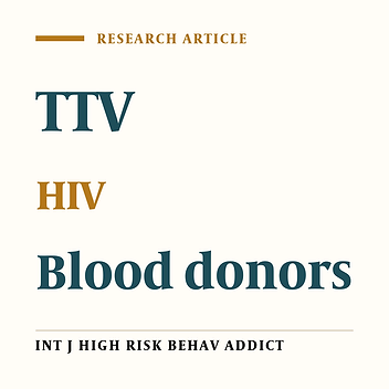 Higher Frequency of Transfusion-Transmitted Virus (TTV) in HIV Patients in Comparison with Healthy Blood Donors