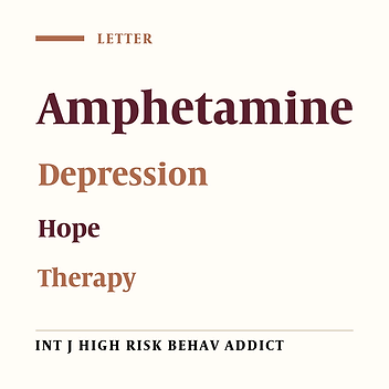Effectiveness of Hope Therapy Protocol on Depression and Hope in Amphetamine Users