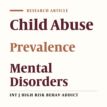 Identification and Evaluation of Abused Children at Imam Hossein Hospital