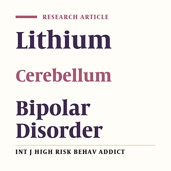 Quantitative Study of Volumetric Changes of Cerebellum in Male Adult Rat Following Lithium Administration