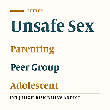 Examining Parental Monitoring and Deviant Peers as Pathways to Sexual Risk Behaviors among Tehran (IR Iran) Adolescents