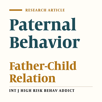 Role of Father–Child Relational Quality in Early Maladaptive Schemas