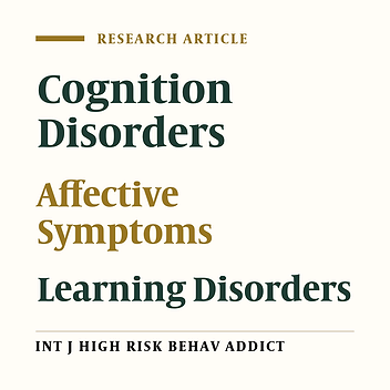 Cognitive Failure and Alexithymia in Predicting High–Risk Behaviors of Students With Learning Disabilities