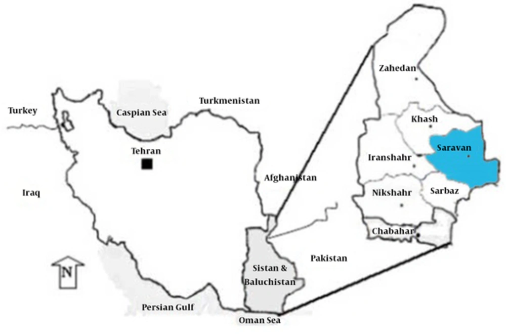 Geographical Locations Where This Study Was Carried Out Geographical Locations Where This Study Was Carried Out