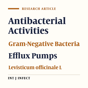 Antibacterial and Antibiotic-Potentiation Activities of Levisticum officinale L. Extracts on Pathogenic Bacteria
