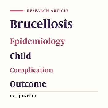 Epidemiology, Clinical Presentation, and Treatment Outcome of Brucellosis Among Children