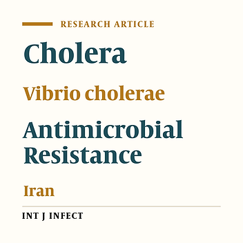 Antimicrobial Resistance Patterns of Vibrio cholera Strains Isolated From Afghan and Iranian Patients in Iran