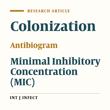 Antibiogram of Methicillin-Resistant Staphylococcus aureus Isolates From MRSA Colonized Patients in Two Tertiary Hospital Emergency Departments