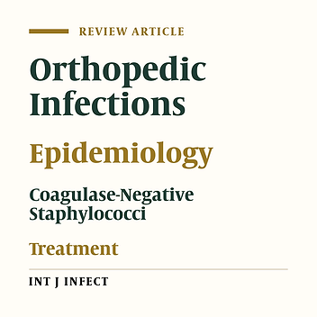 Prosthetic Joint Infections Due to Coagulase-Negative Staphylococci