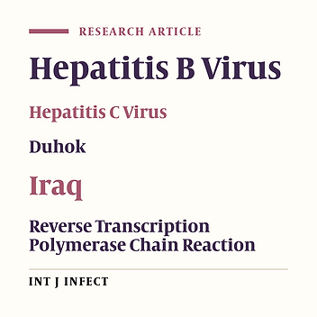 The Prevalence of Hepatitis B and C Viruses Among Blood Donors Attending Blood Bank in Duhok, Kurdistan Region, Iraq