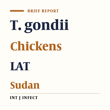 Seroprevalence of Toxoplasma gondii in Chickens (Gallus domesticus) in Sudan