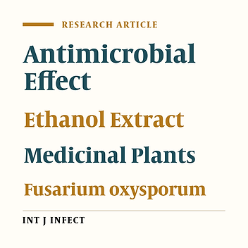 Efficacy of Some Medicinal Plants Extracts for Potential Antifungal Activity