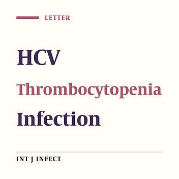 Thrombocytopenia in Confirmed HCV Cases