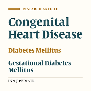 Cardiac Malformations in Fetuses of Gestational and Pre Gestational Diabetic Mothers