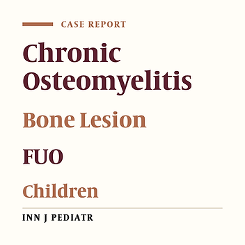 Chronic Recurrent Multifocal Osteomyelitis: A Case Report