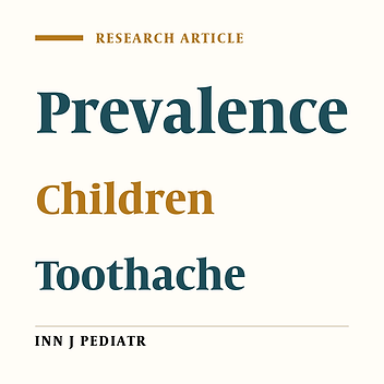 Toothache and its Determinants in 12-Year-Old Iranian Children: A Cross-sectional Study