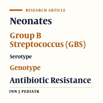 Serotype, Genotype, and Clinical Manifestations of Group B Streptococcus (GBS) Isolated from Neonates in China
