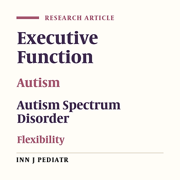 Comparing Response Inhibition and Flexibility for Two Components of Executive Functioning in Children with Autism Spectrum Disorder and Normal Children