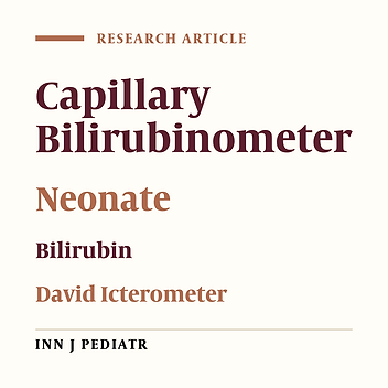 Determining the Correlation and Accuracy of Three Methods of Measuring Neonatal Bilirubin Concentration