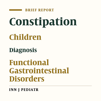 Clinical Findings of Functional and Secondary Constipation in Children
