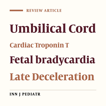 Cardiac Troponin T Levels of Umbilical Cord in Neonates with Abnormal Fetal Heart Rate