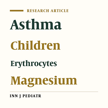Magnesium Concentration in Acute Asthmatic Children