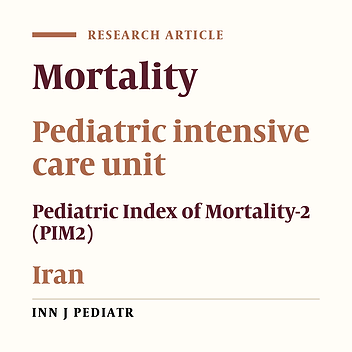 Validation of Pediatric Index of Mortality-2 Scoring System in a Single Pediatric Intensive Care Unit in Iran