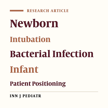 The Influence of Lateral and Supine Position on Bacterial Colonization of Endotracheal Tube in Neonates Admitted to Neonatal Intensive Care Unit
