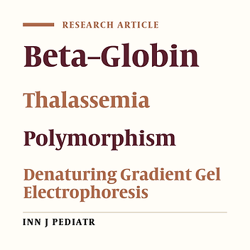 Beta Globin Frameworks in Thalassemia Major Patients from North Iran