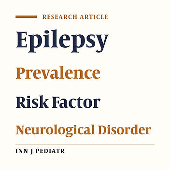 Epilepsy Prevalence in the 0-17 Age Group in Trabzon, Turkey