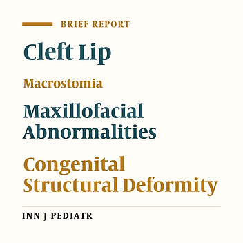 Treatment of Bilateral Macrostomia (Lateral Lip Cleft): Case Report