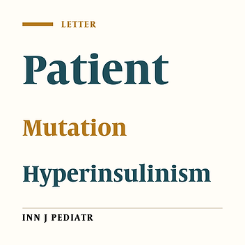 Oral Therapy in a Diabetic Patient With History of Infantile Hyperinsulinism