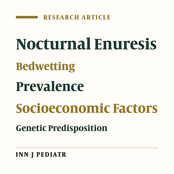 Prevalence of Nocturnal Enuresis and Related Factors in Children Aged 5-13 in Istanbul
