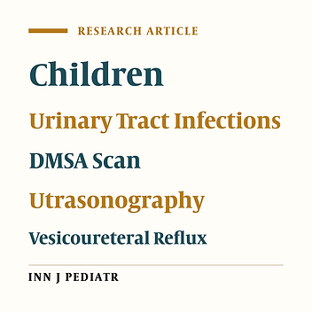 Prediction of Vesicoureteral Reflux in Children with First Urinary Tract Infection by Dimercaptosuccinic Acid and Ultrasonography