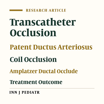 Follow-Up Results of Device Occlusion of Patent Ductus Arteriosus