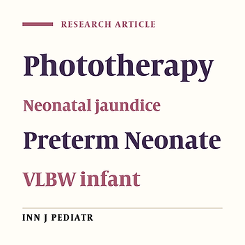 Comparison of Two Phototherapy Methods (Prophylactic vs Therapeutic) for Management of Hyperbilirubinemia in Very Low Birth Weight Newborns