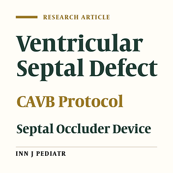 Efficacy and Safety of Using Amplatzer Ductal Occluder for Transcatheter Closure of Perimembranous Ventricular Septal Defect in Pediatrics