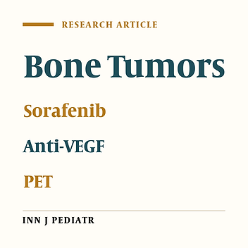 Can Fluorine-18-Fluorodeoxyglucose Positron Emission Tomography Be Used As a Useful Method to Evaluate the Treatment Response to Neoadjuvant Therapy Combined With Sorafenib and Anti-VEGF in Children Diagnosed With Metastatical Bone Sarcoma?