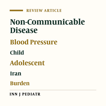A Systematic Review of Studies on Blood Pressure in Iranian Pediatric Population: First Report From the Middle East and North Africa