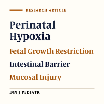 The Role of Mucosal Defense in Intestinal Injury of Infants With Fetal Growth Retardation