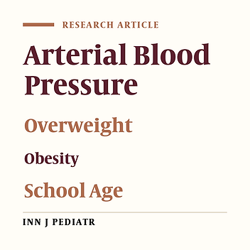 High-Normal Arterial Blood Pressure in Children With Excess Body Weight