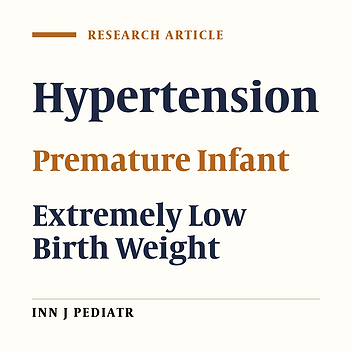 Blood Pressure Profile in the 7th and 11th Year of Life in Children Born Prematurely
