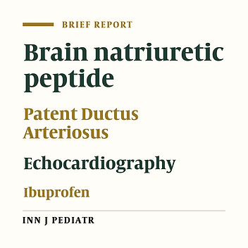 Usefulness of Serum Brain Natriuretic Peptide Level for Screening Hemodynamically Significant Patent Ductus Arteriosus in Preterm Neonates