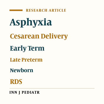 Evaluation of Respiratory Problems According to Week of Delivery: A Comparative Analysis in Infants of Gestational Age 37 Weeks