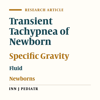 Restricted versus Standard Maintenance Fluid Volume in Management of Transient Tachypnea of Newborn: A Clinical Trial