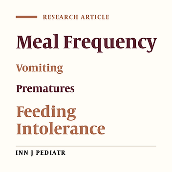 Effects of Metoclopramide on Feeding Intolerance among Preterm Neonates; A Randomized Controlled Trial