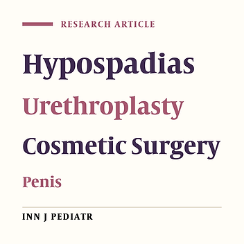 The Cosmetic Results of a Simple Method for Repairing Preputial Skin Defect in Hypospadias
