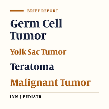 Pediatric Germ Cell Tumors; A 10-year Experience