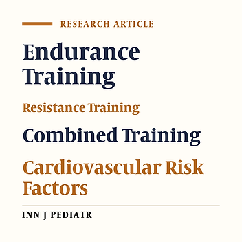 Effects of Three Methods of Exercise Training on Cardiovascular Risk Factors in Obese Boys