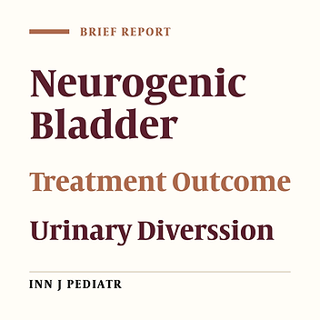 Treatment Outcome of Neurogenic Bladder Dysfunction in Children; A Five-Year Experience